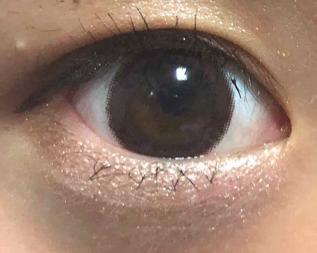eye closet AQUA MOIST UV 1day アクアブラウン/EYE CLOSET/ワンデー（１DAY）カラコンを使ったクチコミ（2枚目）