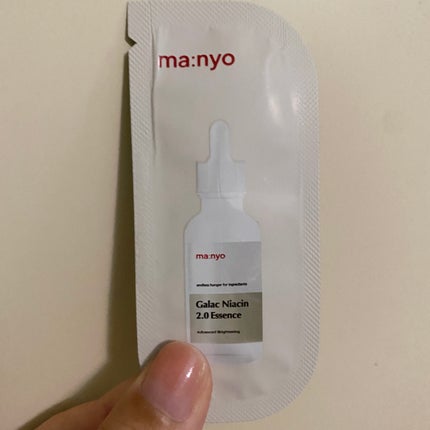 ガラクナイアシン2.0エッセンス/manyo/美容液を使ったクチコミ(1枚目)