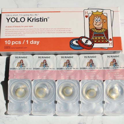 YOLO Kristin/Hapa kristin/カラーコンタクトレンズを使ったクチコミ(3枚目)