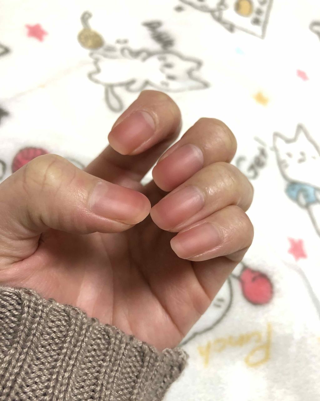 ネイルファンデーション/パラドゥ/マニキュアを使ったクチコミ（1枚目）