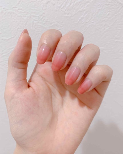 ガラスドロップジェルコート/MAJOLICA MAJORCA/ネイルトップコートを使ったクチコミ(2枚目)