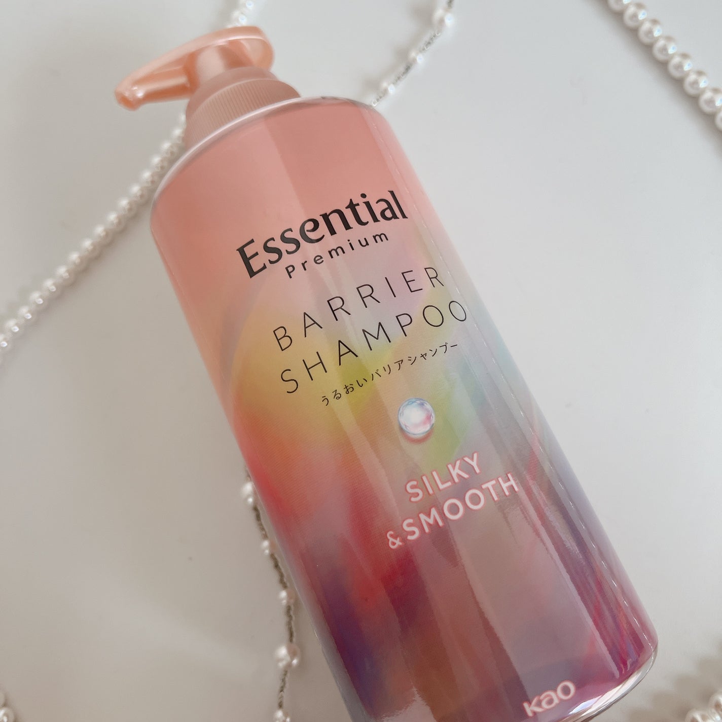 エッセンシャルプレミアム バリアシャンプー・コンディショナー シルキー&スムース/エッセンシャル/市販シャンプーを使ったクチコミ(3枚目)