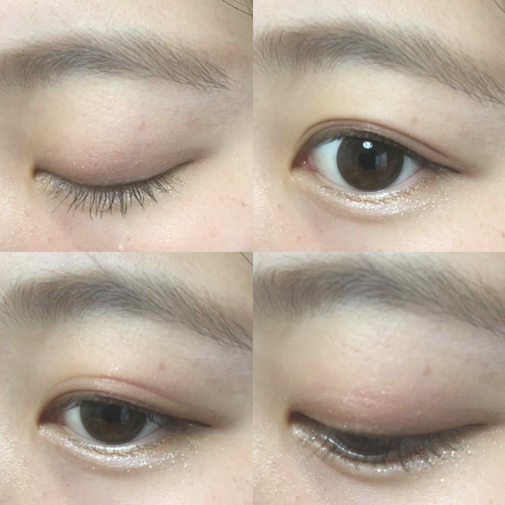 スパークリングアイグロス/スウィーツ スウィーツ/リキッドアイシャドウを使ったクチコミ(2枚目)