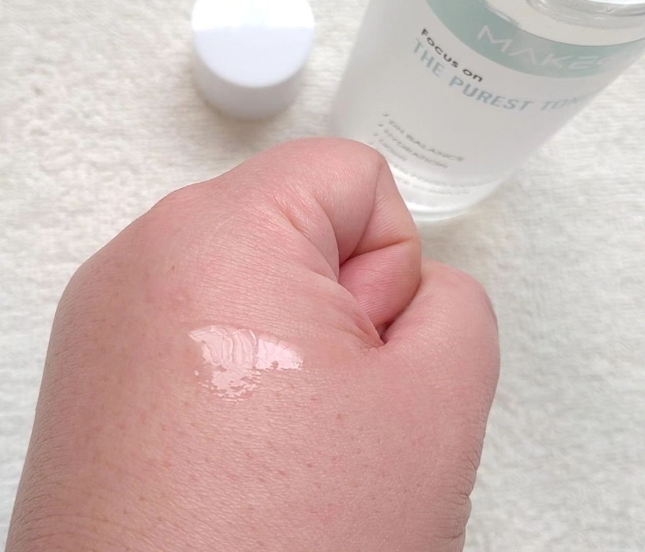 ザ・ピュアレストトナー/MAKE9/化粧水を使ったクチコミ（3枚目）