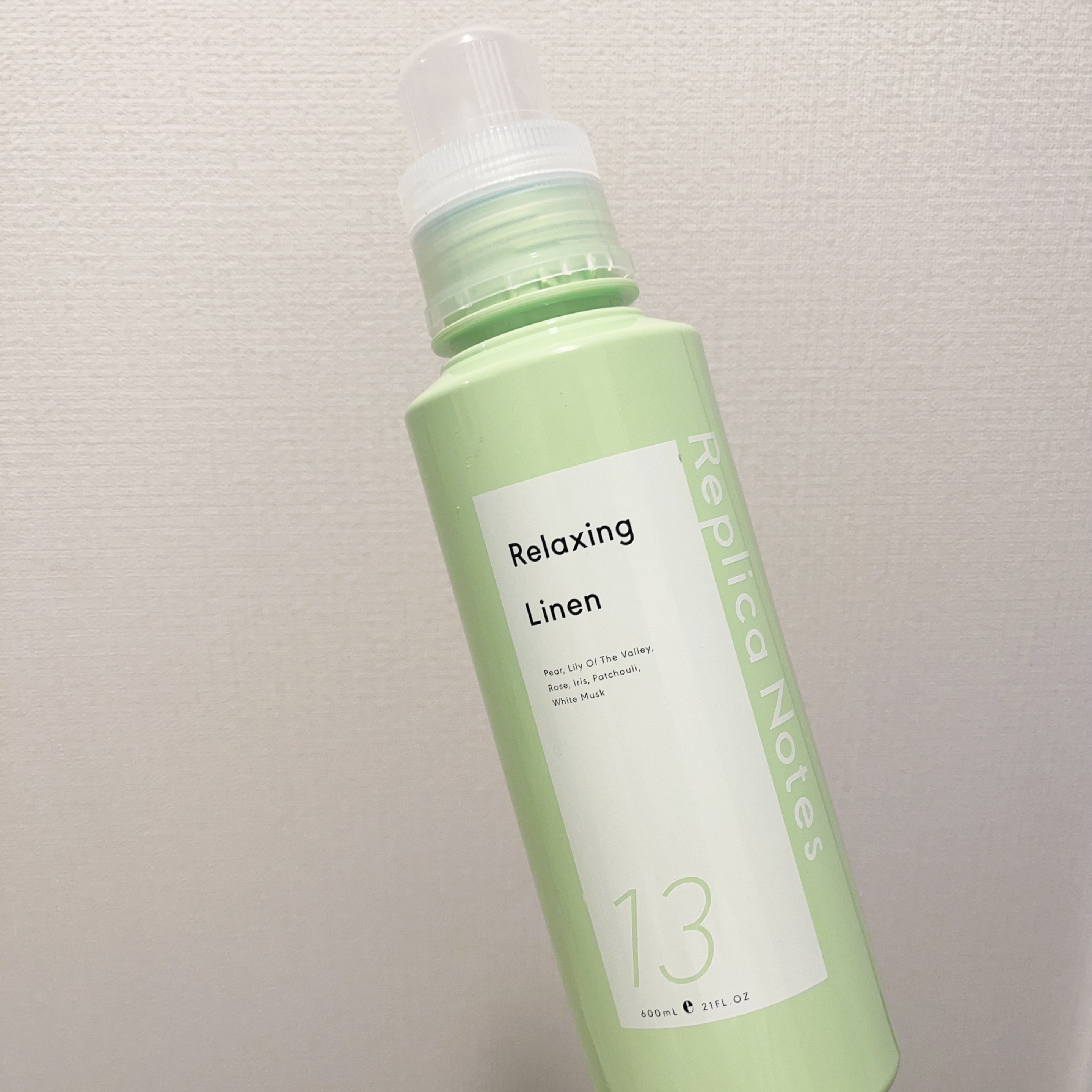柔軟剤 リラクシングリネン/Replica Notes/柔軟剤を使ったクチコミ（1枚目）