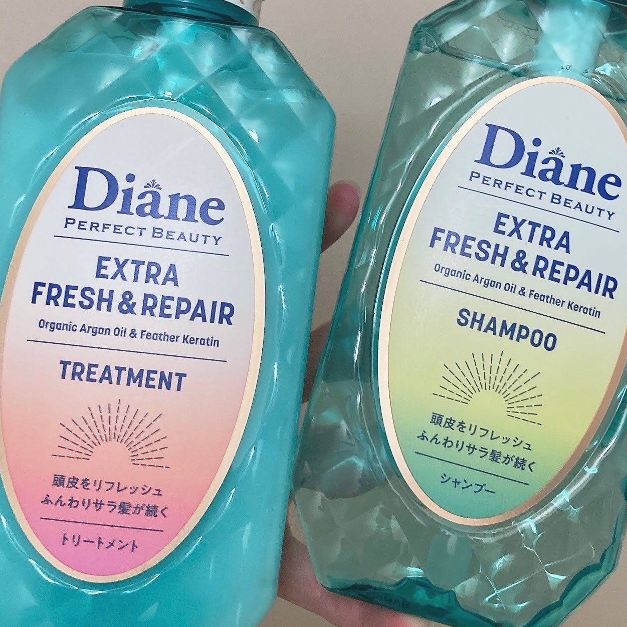 パーフェクトビューティ エクストラフレッシュ&リペア シャンプー&トリートメント/ダイアン/市販シャンプーを使ったクチコミ(3枚目)