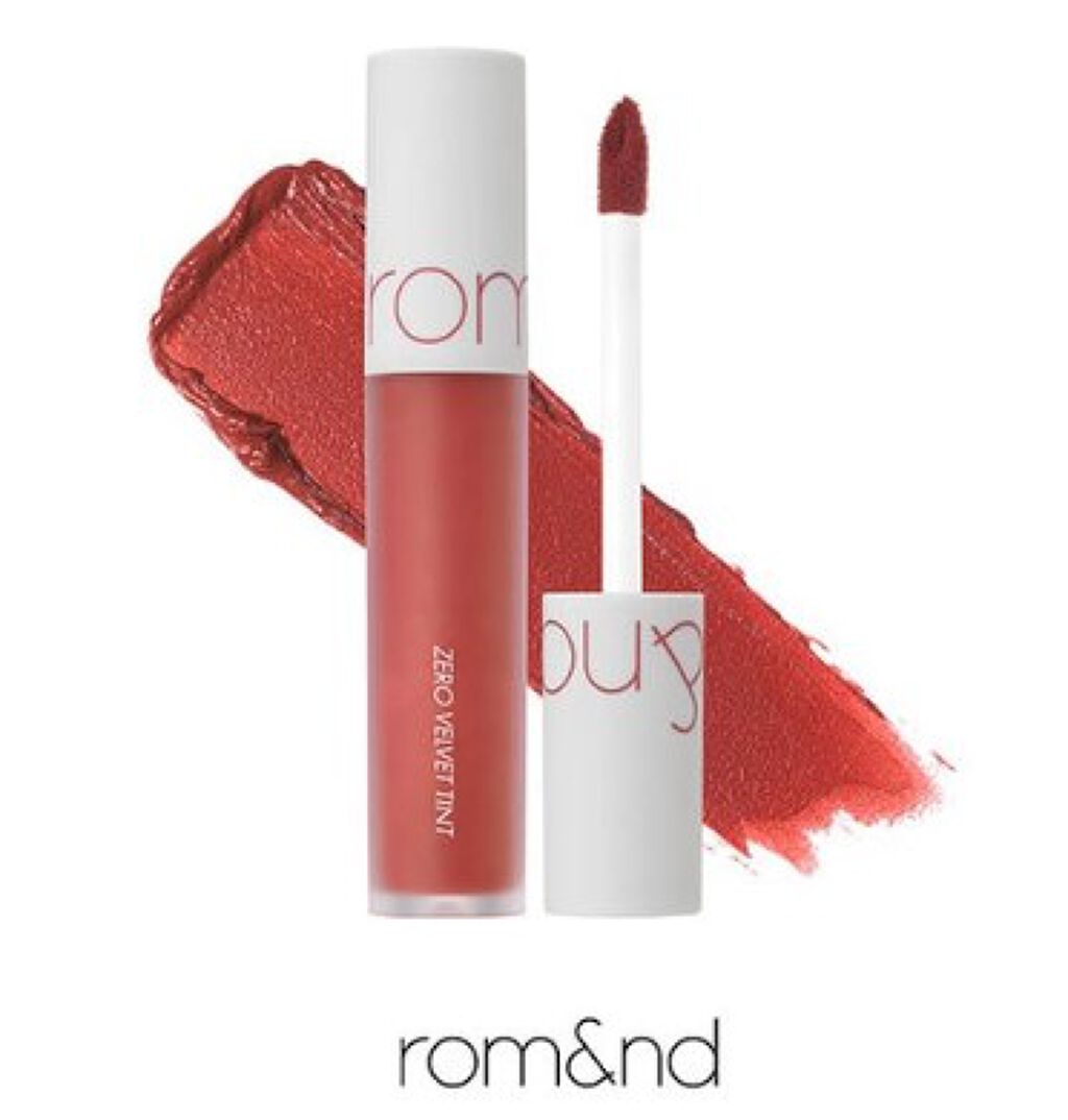 ゼロベルベットティント 02 ジョイフル(JOYFUL)/rom&nd/リップティントを使ったクチコミ（1枚目）