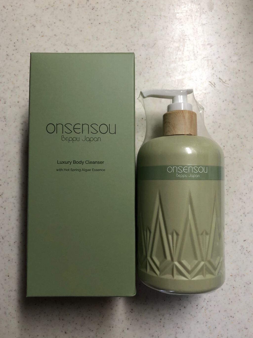 温泉藻配合ボディクレンザー/ONSENSOU/ボディソープを使ったクチコミ（1枚目）