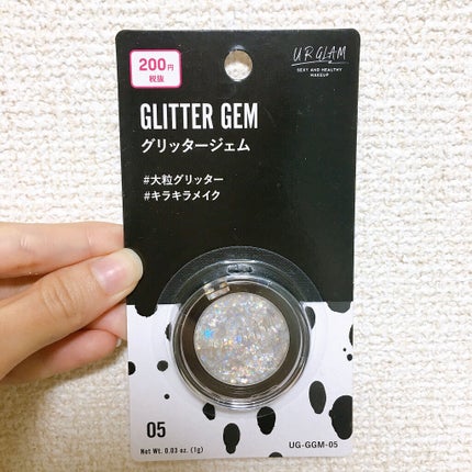 URGLAM GLITTER GEM クリア/U R GLAM/ジェル・クリームチークの画像