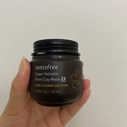 スーパーヴォルカニック ポア クレイマスク/innisfree/洗い流すパック・マスクを使ったクチコミ(1枚目)