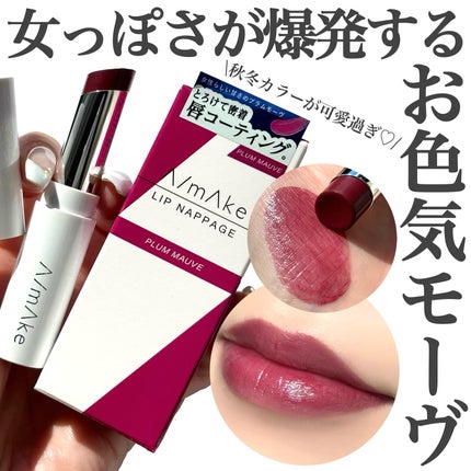 エーメイク リップナパージュ プラムモーヴ/A/mAke/口紅を使ったクチコミ(1枚目)