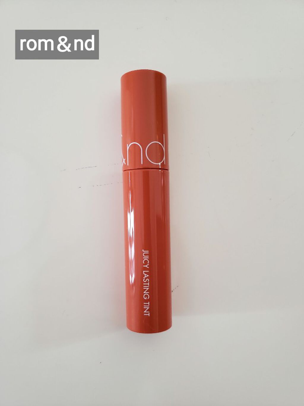 ジューシーラスティングティント/rom&nd/リップティントを使ったクチコミ（1枚目）