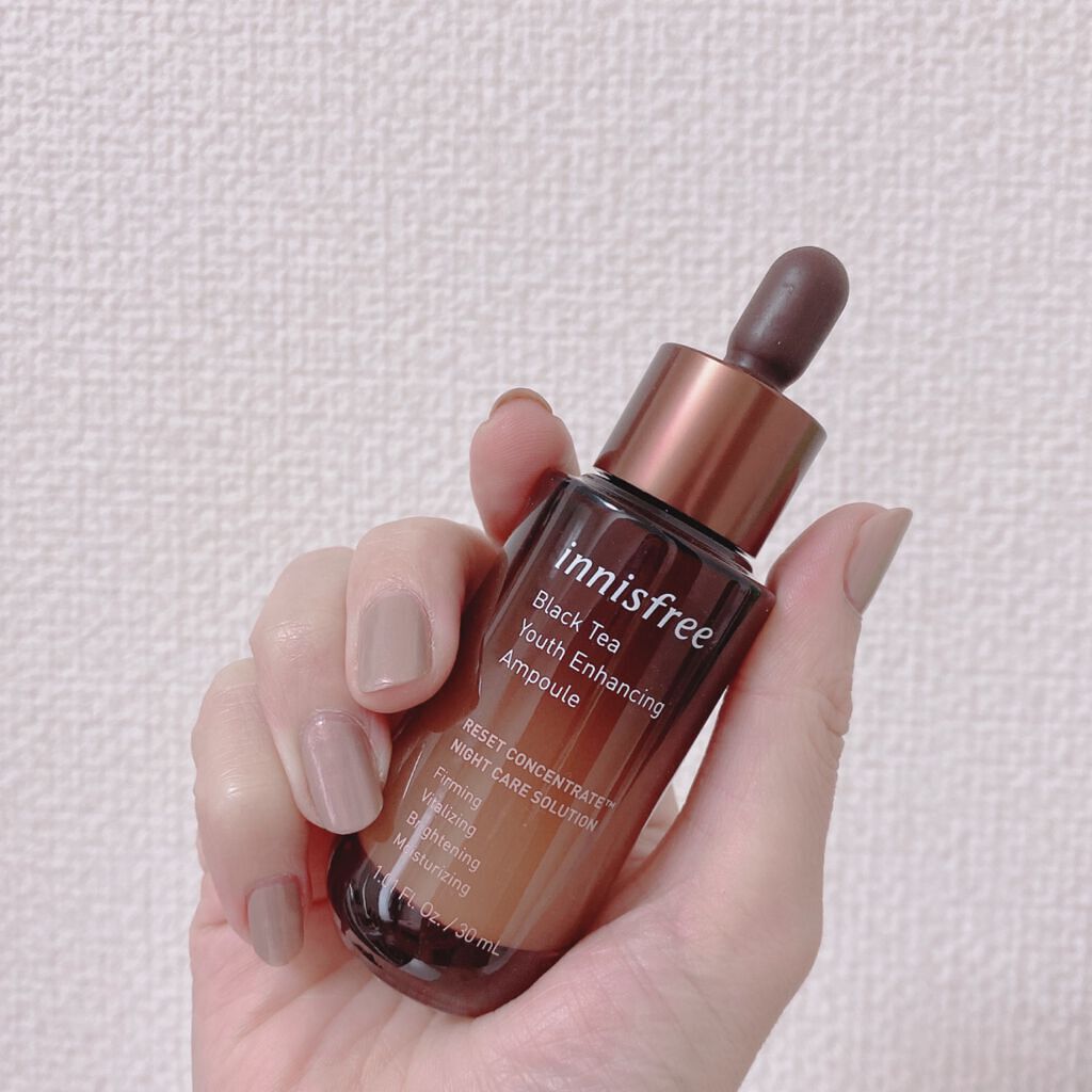 ブラックティー ユース セラム/innisfree/美容液を使ったクチコミ(3枚目)
