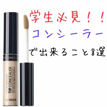 カバーパーフェクション チップコンシーラー/the SAEM/リキッドコンシーラーを使ったクチコミ（1枚目）