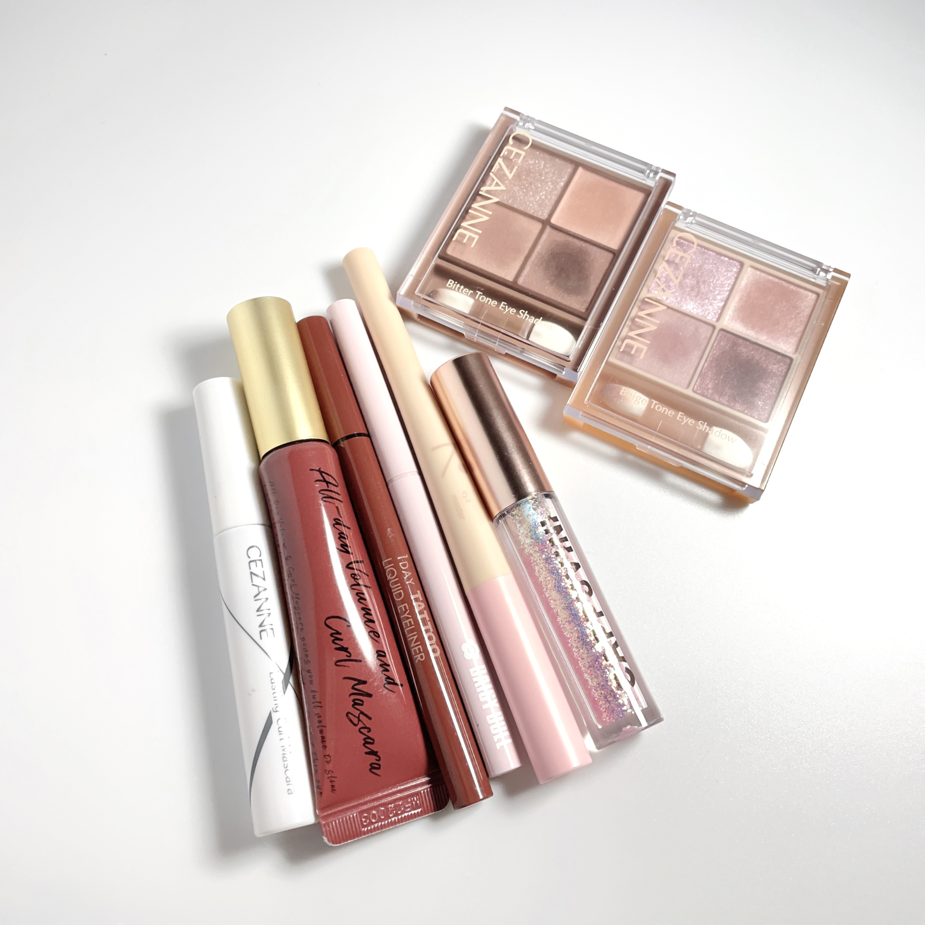 ベージュトーンアイシャドウ/CEZANNE/アイシャドウパレットを使ったクチコミ（2枚目）