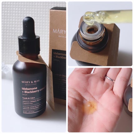 Idebenone+Blackberry complex serum/MARY&MAY/美容液を使ったクチコミ(3枚目)