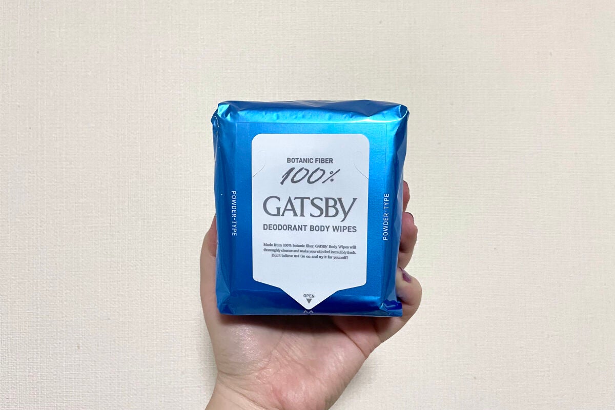 さらさらデオドラントボディーペーパー クールシトラス/ギャツビー/ボディシートを使ったクチコミ(1枚目)