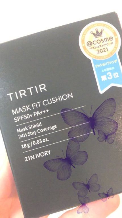 マスクフィットクッション/TIRTIR(ティルティル)/クッションファンデーションを使ったクチコミ(1枚目)