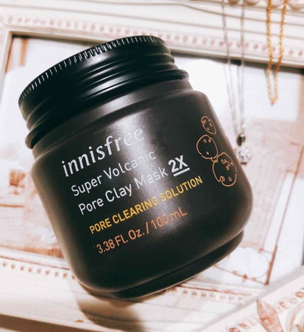 スーパーヴォルカニック ポア クレイマスク/innisfree/洗い流すパック・マスクを使ったクチコミ(2枚目)