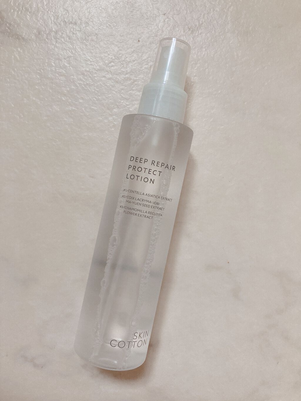 濃厚リペア プロテクトローション/スキンコットン/ミスト状化粧水を使ったクチコミ（1枚目）