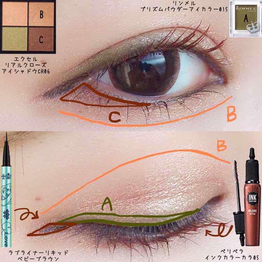 プリズム パウダーアイカラー/リンメル ロンドン/単色アイシャドウを使ったクチコミ(2枚目)