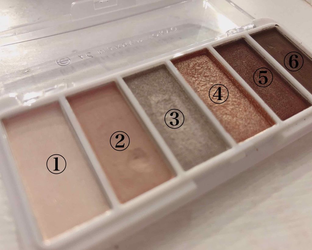 AC カラーアイパレット/AC MAKEUP/アイシャドウパレットを使ったクチコミ（1枚目）