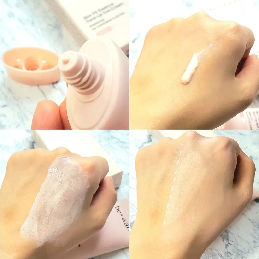 スキンフィットエッセンス水分サンクリーム/bewants/日焼け止めクリームを使ったクチコミ(5枚目)