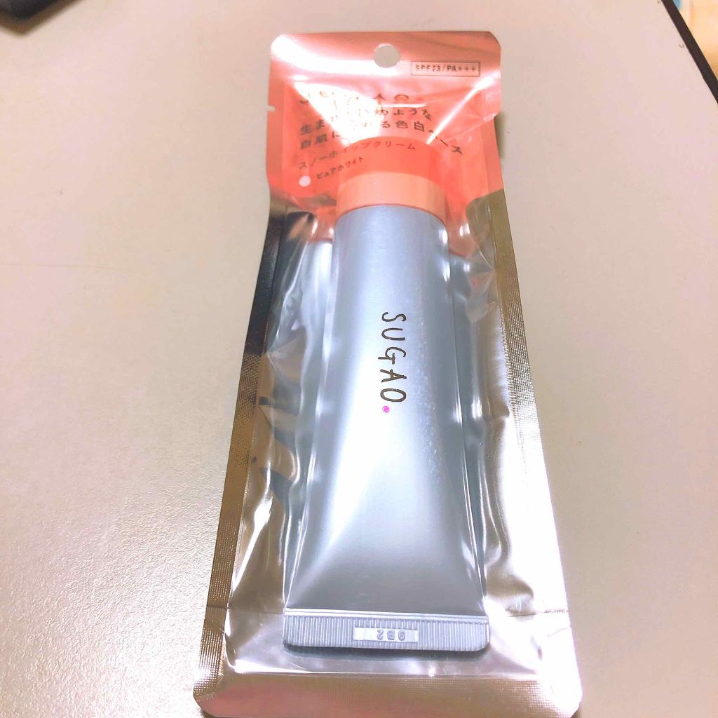 スノーホイップクリーム/SUGAO®/化粧下地を使ったクチコミ（1枚目）