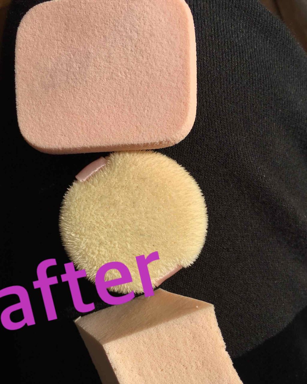 パフ・スポンジ専用洗剤/DAISO/その他化粧小物を使ったクチコミ(3枚目)