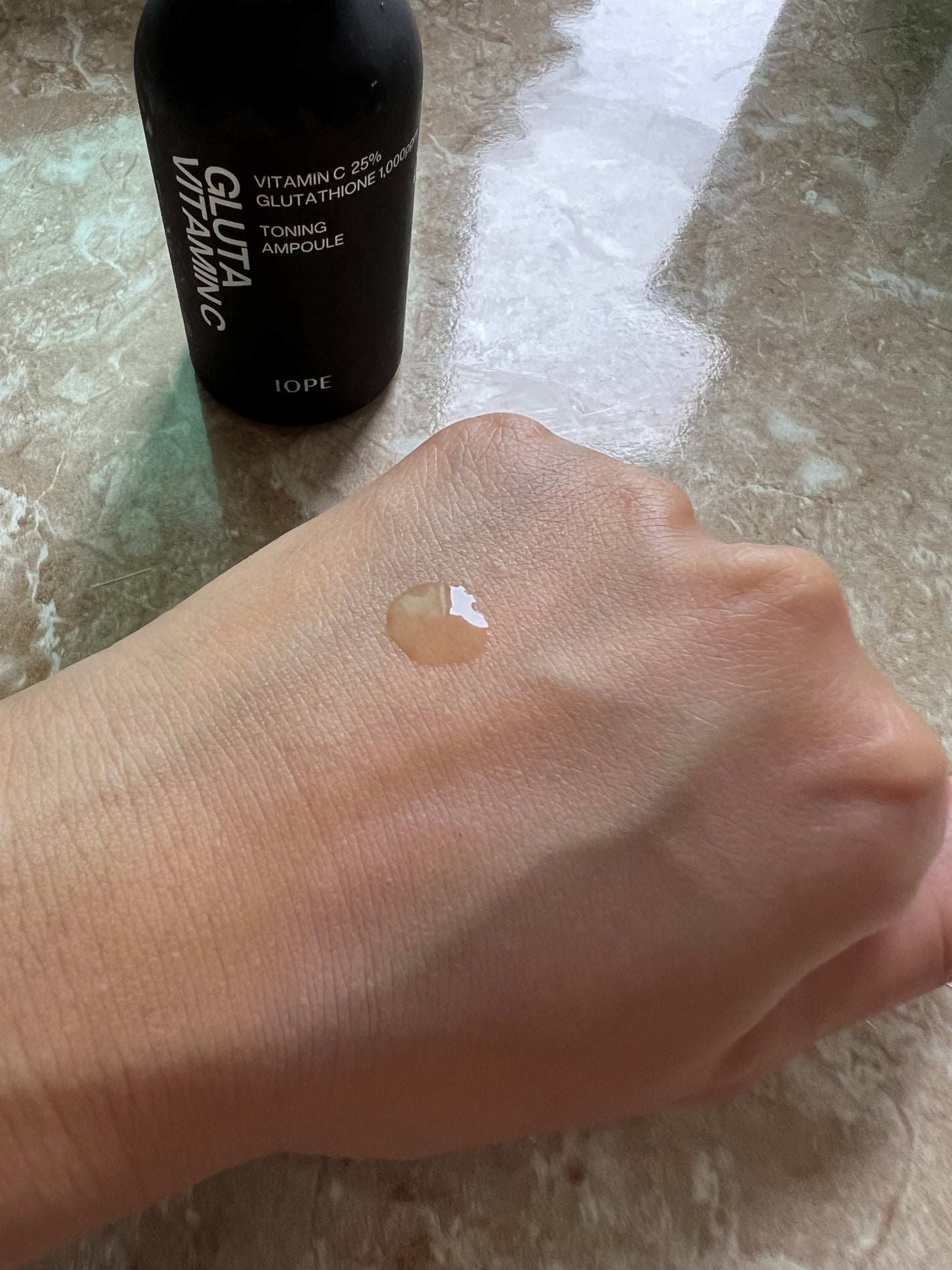 グルタ ビタミンC トーニング アンプル/IOPE/美容液を使ったクチコミ(3枚目)