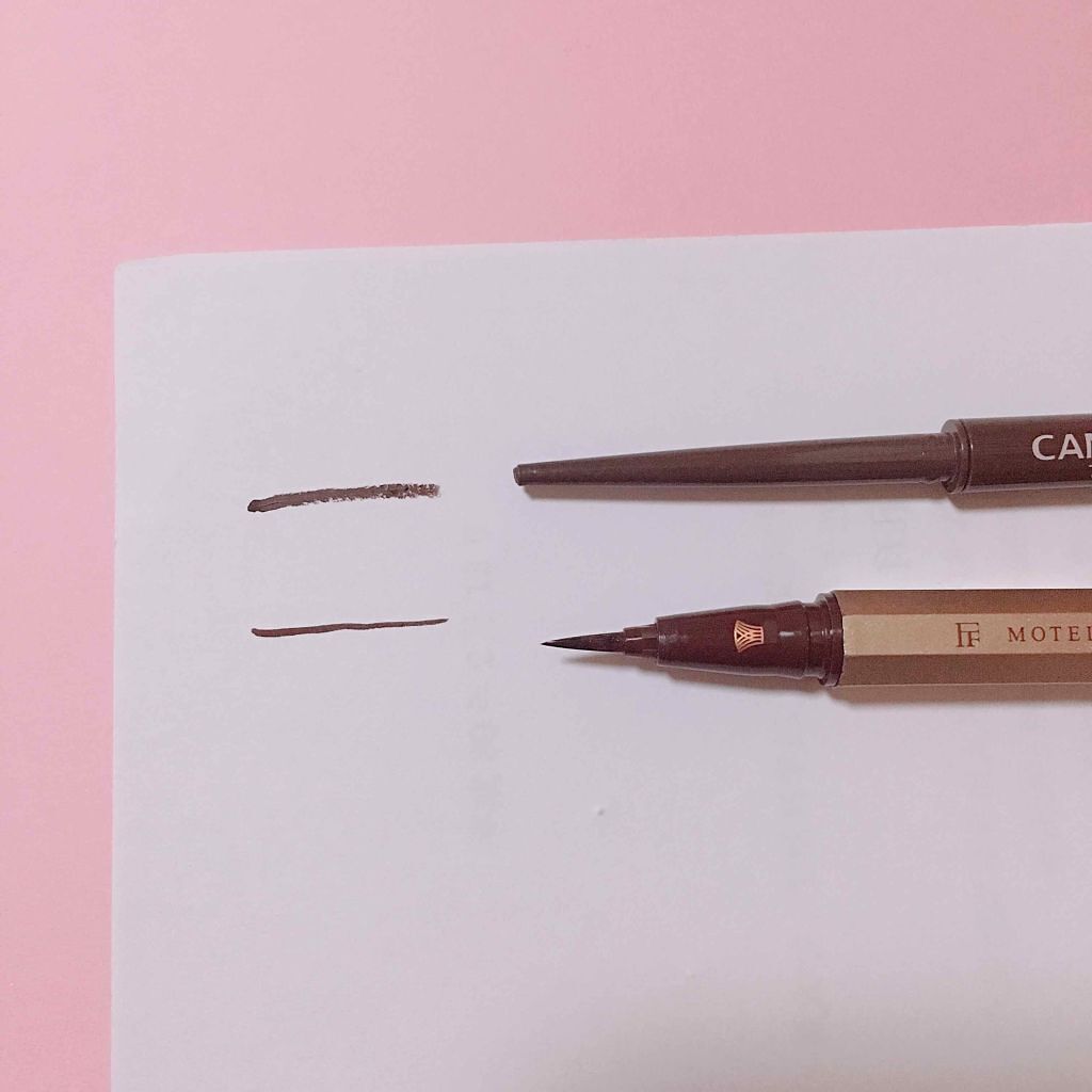 モテライナー リキッド/UZU BY FLOWFUSHI/リキッドアイライナーを使ったクチコミ（2枚目）