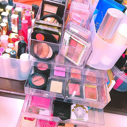 3段式クリアーケース/DAISO/その他化粧小物を使ったクチコミ(2枚目)