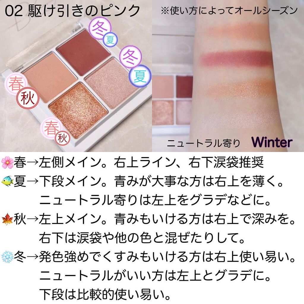 THE アイパレR/b idol/アイシャドウパレットを使ったクチコミ（3枚目）