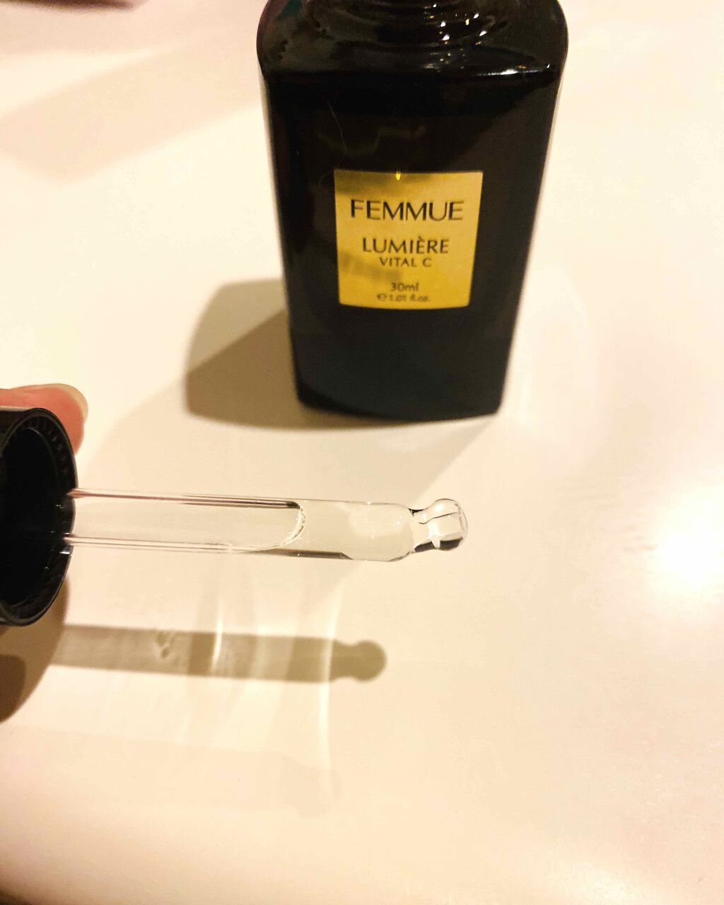 ルミエール ヴァイタルC/FEMMUE/ブースター・導入液を使ったクチコミ（2枚目）