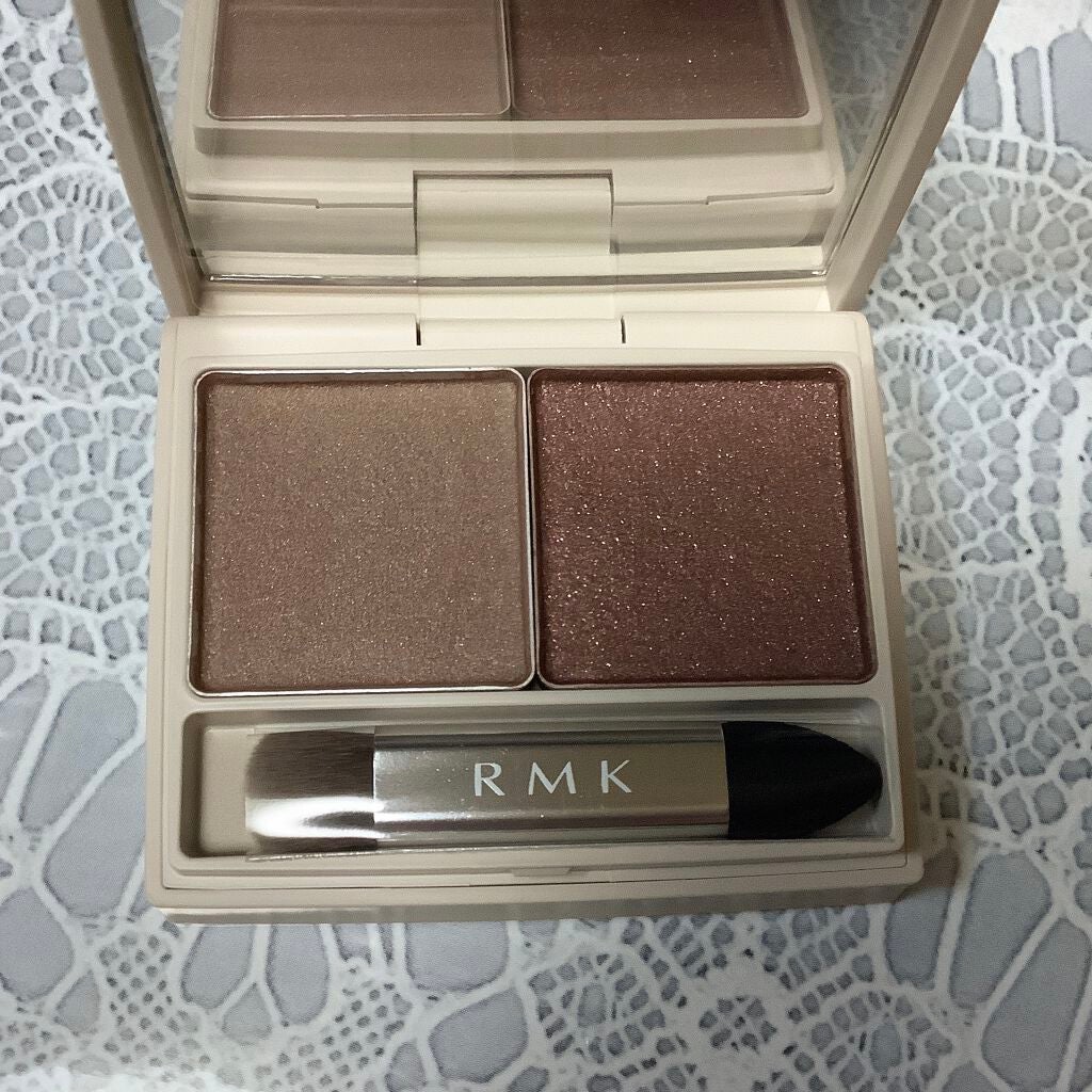 スプリングブレイズ デュオアイシャドウ/RMK/アイシャドウパレットを使ったクチコミ(1枚目)