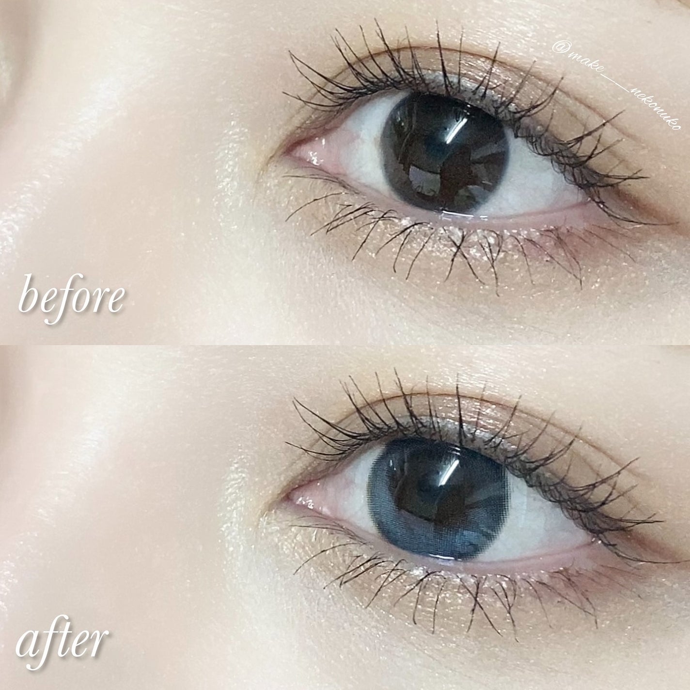 Glowy 1day/OLENS/ワンデー(1DAY)カラコンを使ったクチコミ(5枚目)