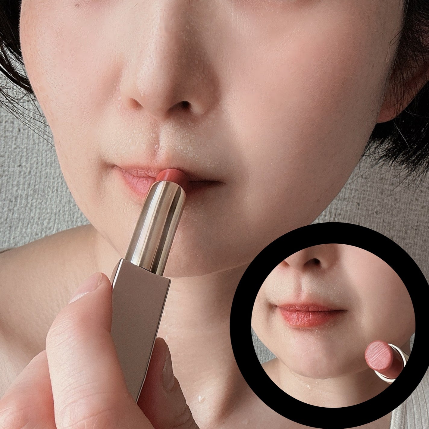 リリミュウ バタールージュ/Ririmew/口紅を使ったクチコミ(4枚目)