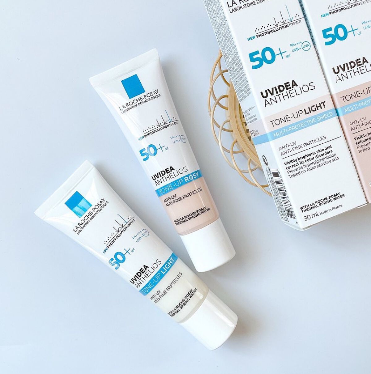 UVイデア XL プロテクショントーンアップ ローズ/ラ ロッシュ ポゼ/日焼け止めクリームを使ったクチコミ(1枚目)