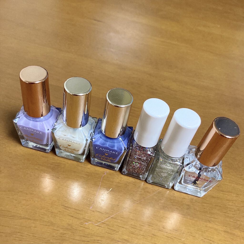 ファンデーションカラーズ/キャンメイク/マニキュアを使ったクチコミ（1枚目）