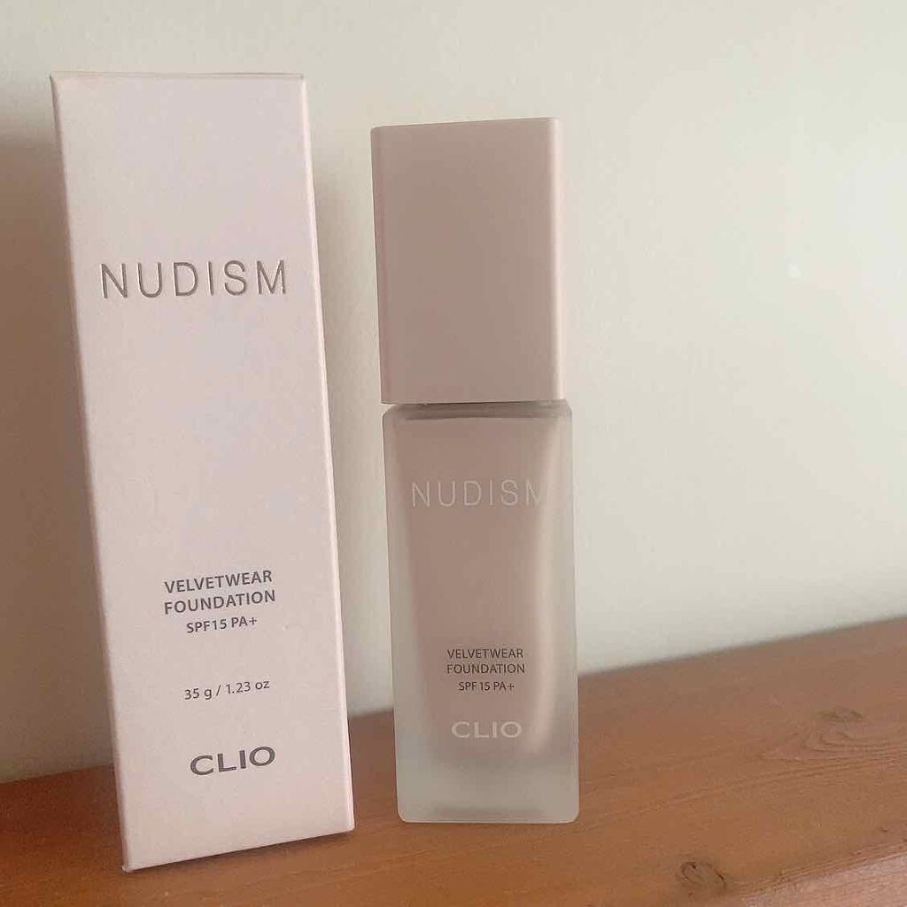 NUDISM ヴェルヴェットウェアファンデーション SPF 15 PA + CLIO