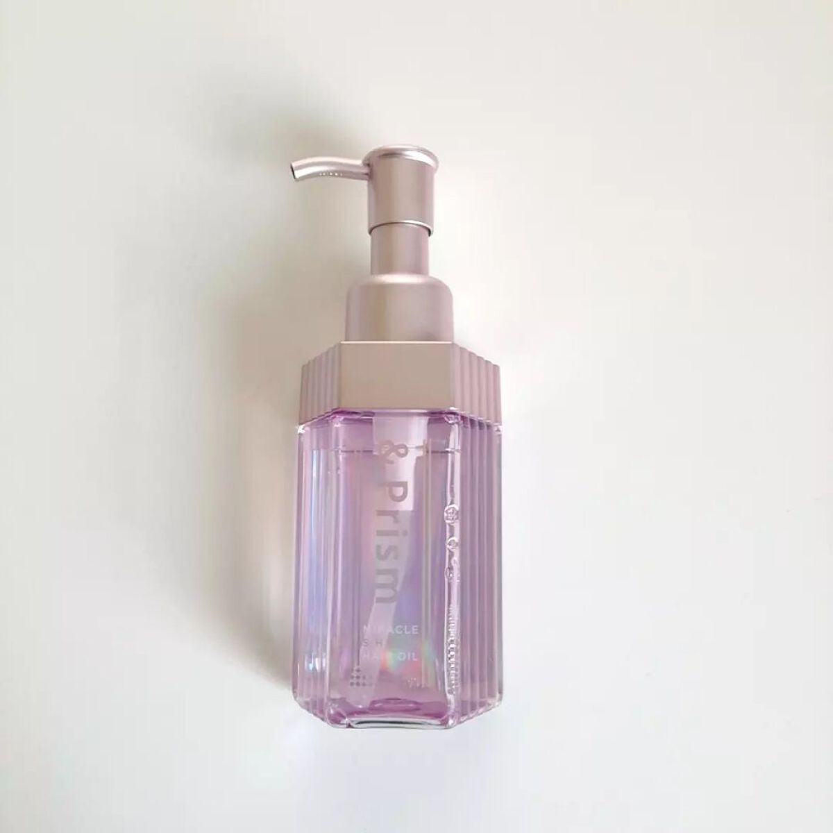 ミラクル シャイン ヘアオイル/&Prism/ヘアオイルを使ったクチコミ(1枚目)