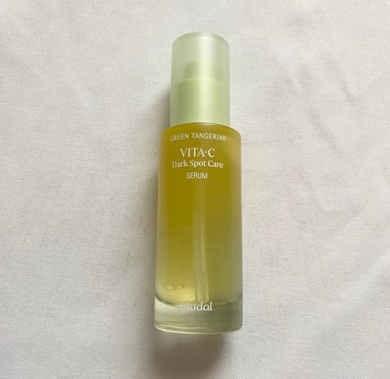グリーンタンジェリン ビタC ダークスポットケアセラム/goodal/美容液を使ったクチコミ(2枚目)