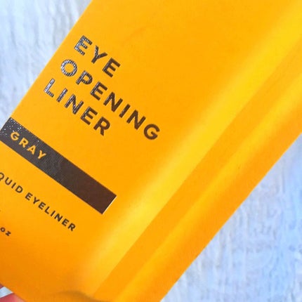 EYE OPENING LINER/UZU BY FLOWFUSHI/リキッドアイライナーを使ったクチコミ(1枚目)