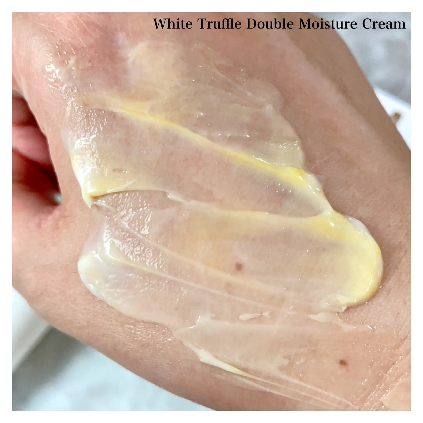ホワイトトリュフダブルモイスチャークリーム/ダルバ/フェイスクリームを使ったクチコミ(7枚目)