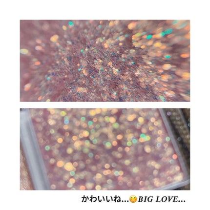 デュオ ポケット グリッター シャドウ 01 CARAMELIZED SALT/PERIPERA/アイシャドウパレットを使ったクチコミ(2枚目)