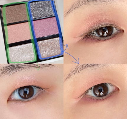 ミネラルクラッシィシャドー2022CF/エトヴォス/アイシャドウパレットを使ったクチコミ(2枚目)