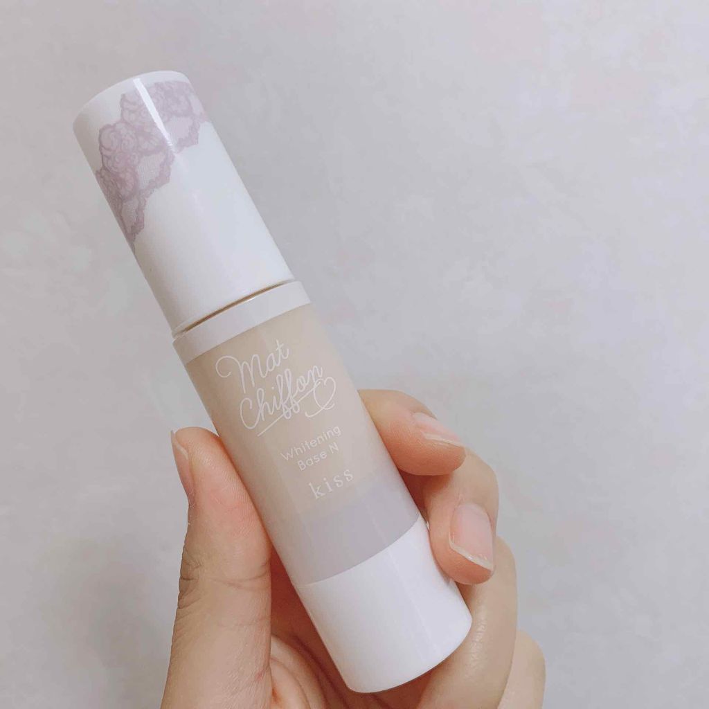 マットシフォン UVホワイトニングベースN/KiSS/化粧下地を使ったクチコミ（1枚目）