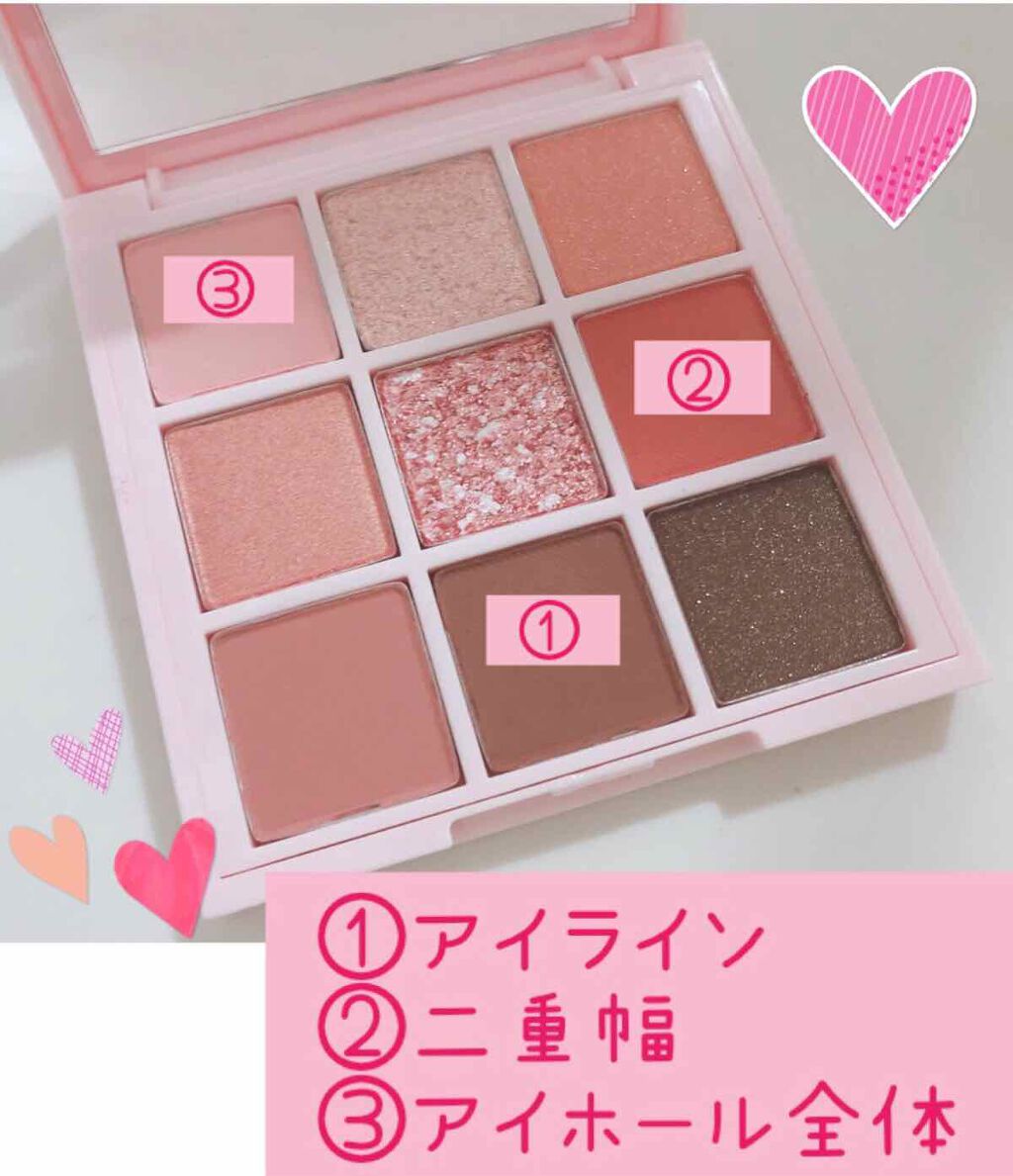 トーンアップアイシャドウ/CEZANNE/アイシャドウパレットを使ったクチコミ(2枚目)