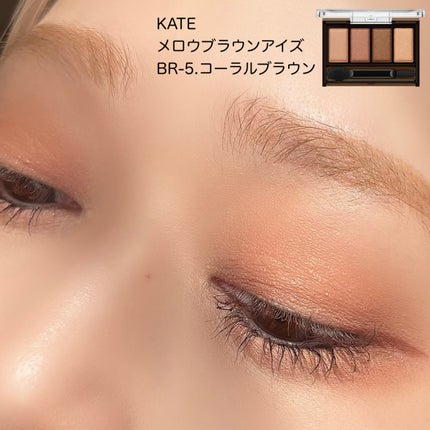 ケイト メロウブラウンアイズ/KATE/アイシャドウパレットを使ったクチコミ(5枚目)