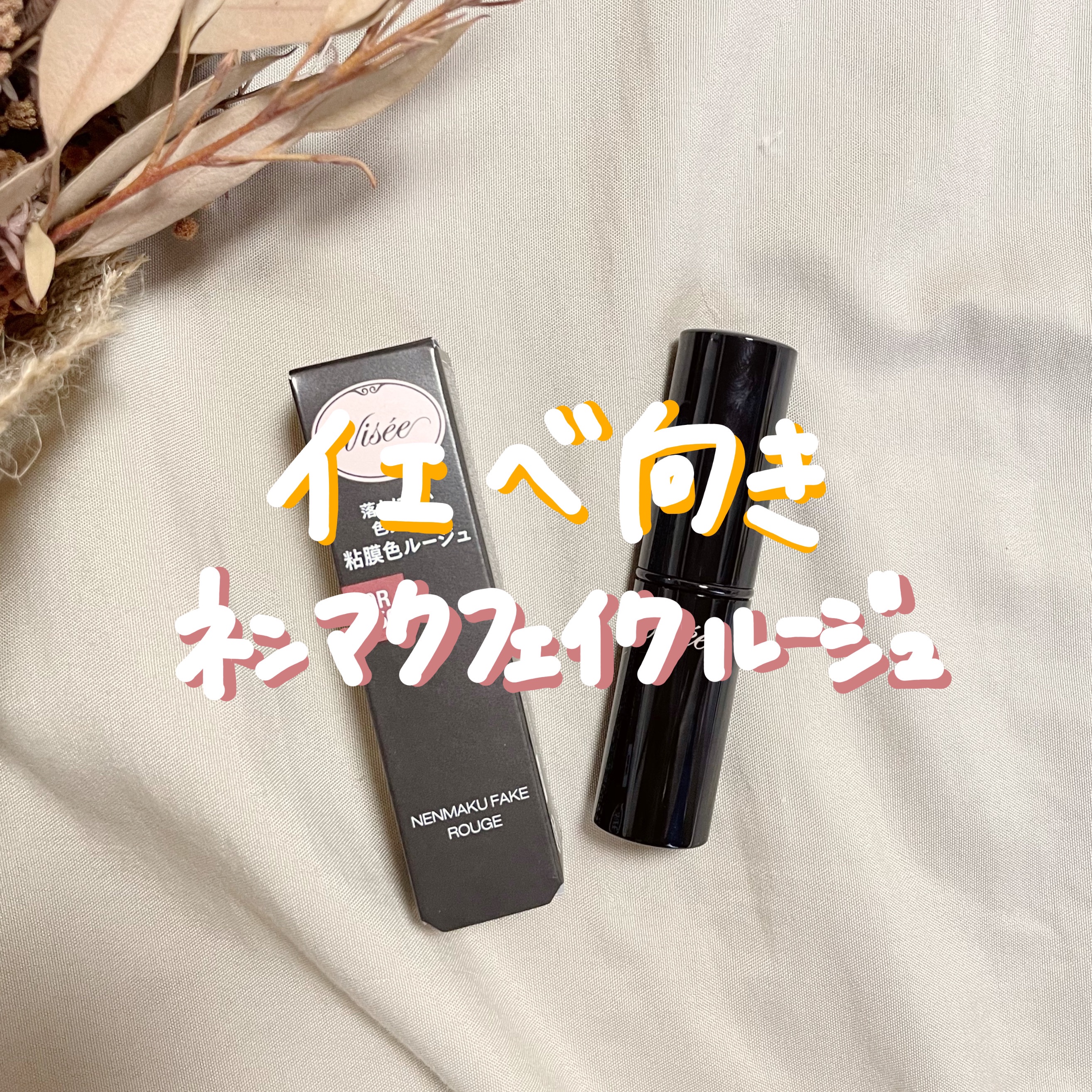 ネンマクフェイク ルージュ OR250 海星の恋心/Visée/口紅を使ったクチコミ（1枚目）